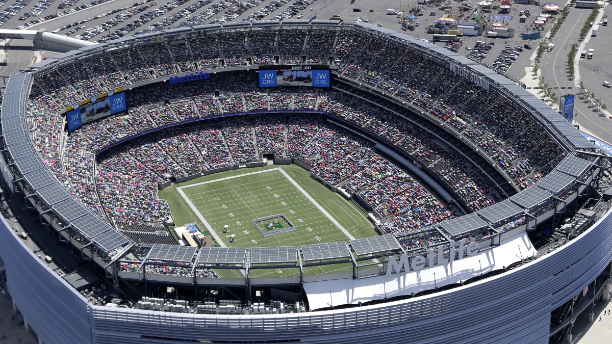 MetLife Stadium in New Jersey will host the 2026 World Cup