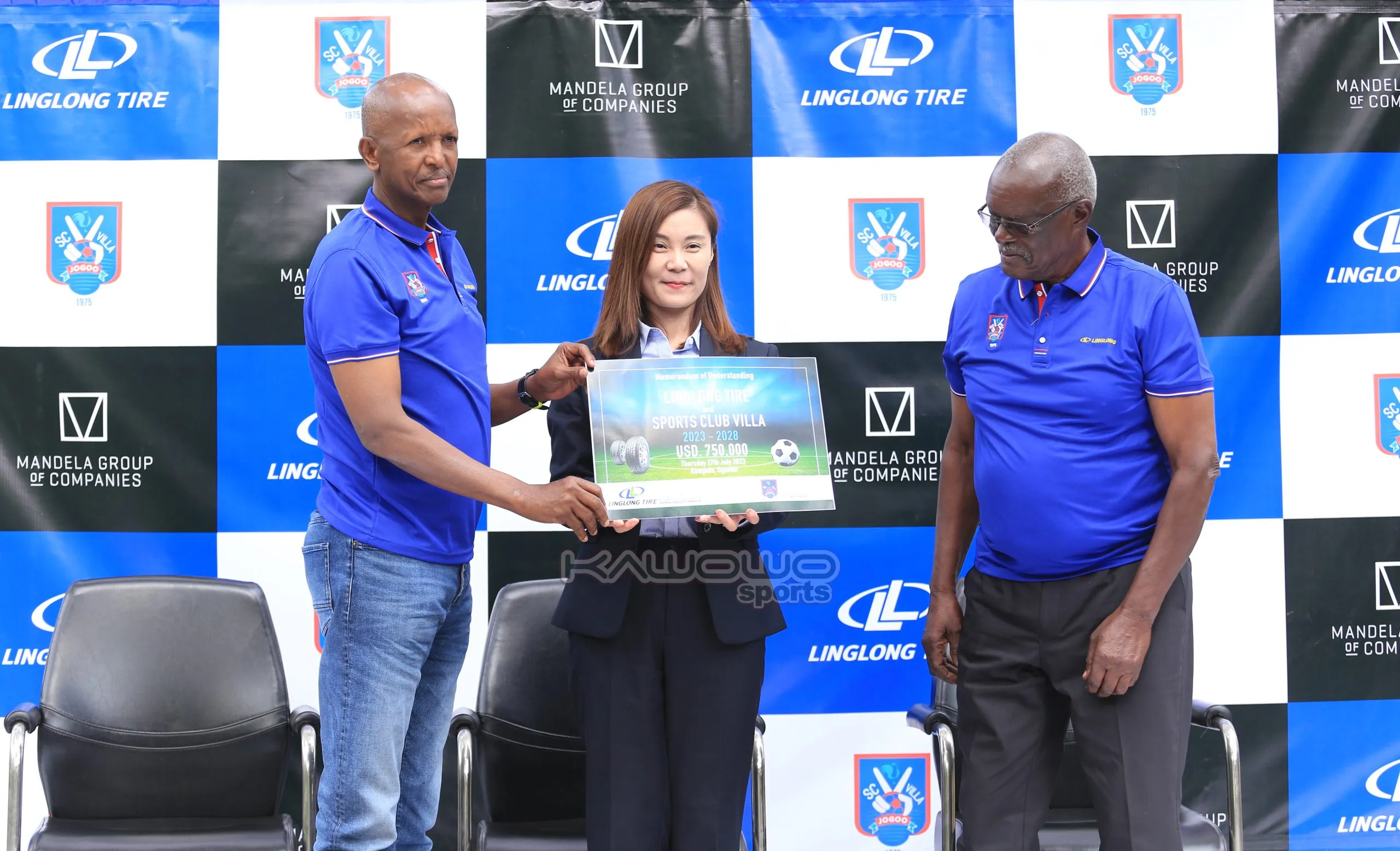 SC Villa and Linglong Tire Representatives