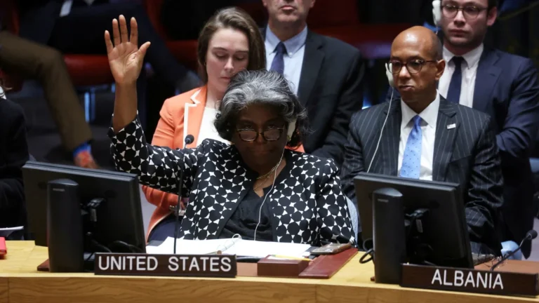 US Vetoes Third UN Ceasefire Resolution on Gaza War