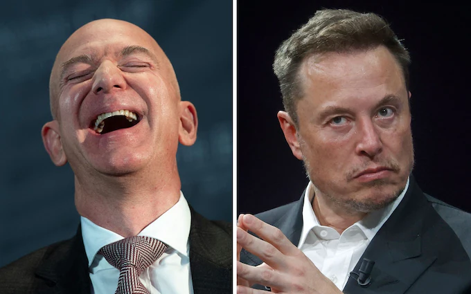 Bezos Reclaims Billionaire Throne as Musk’s Wealth Wavers Takes a Dip