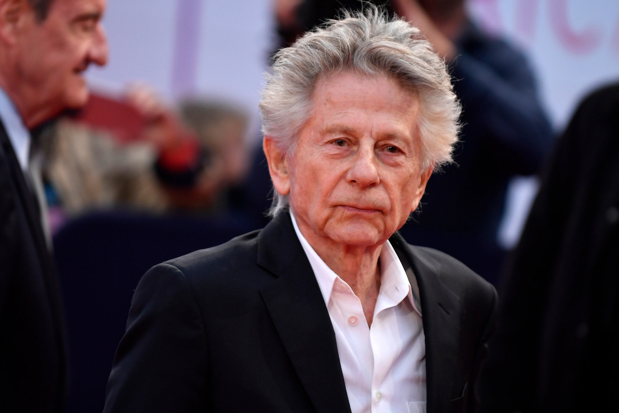 Roman Polanski standing trial in court