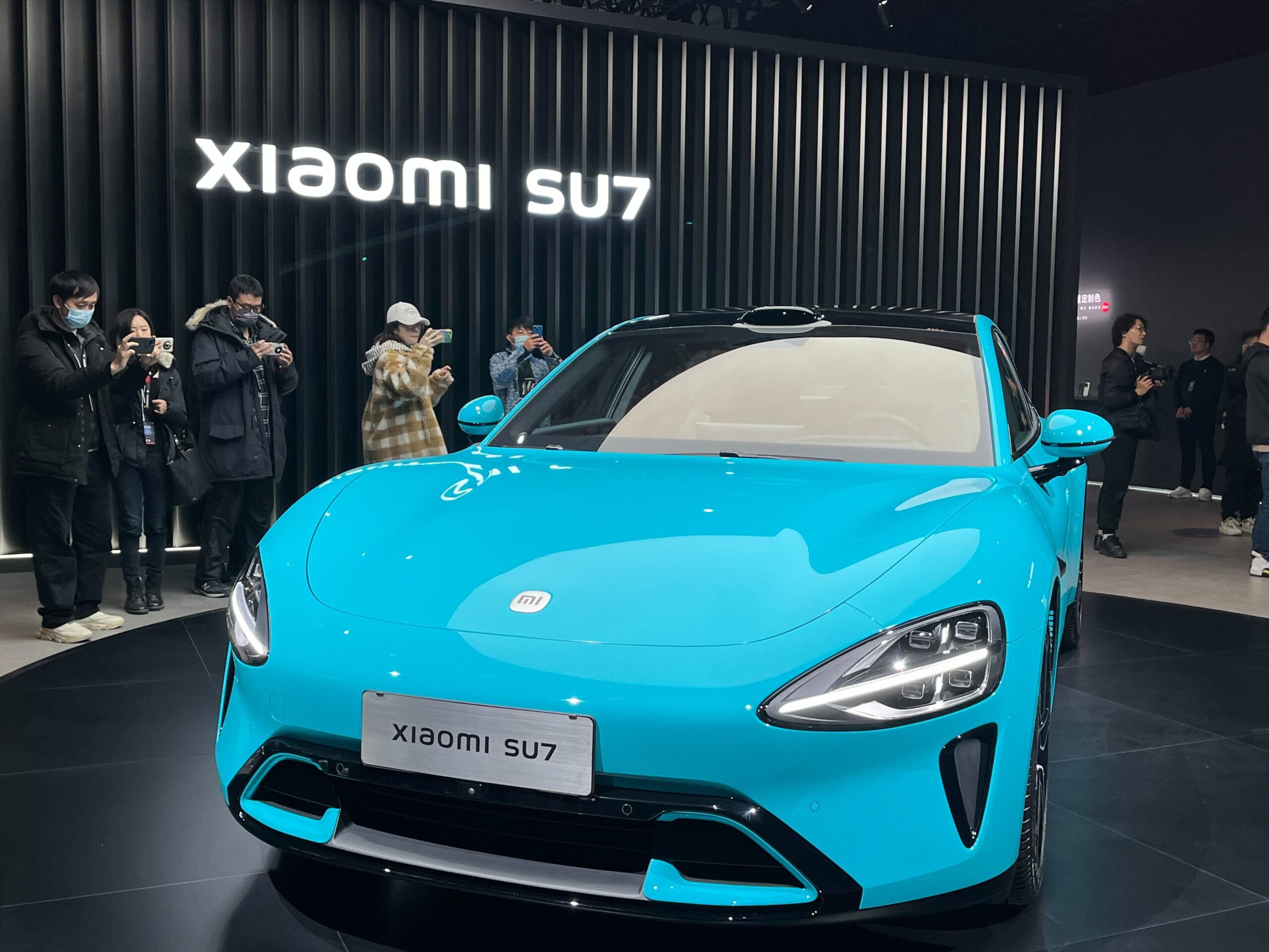 Xiaomi Electric Car Speed Ultra 7 - Front View